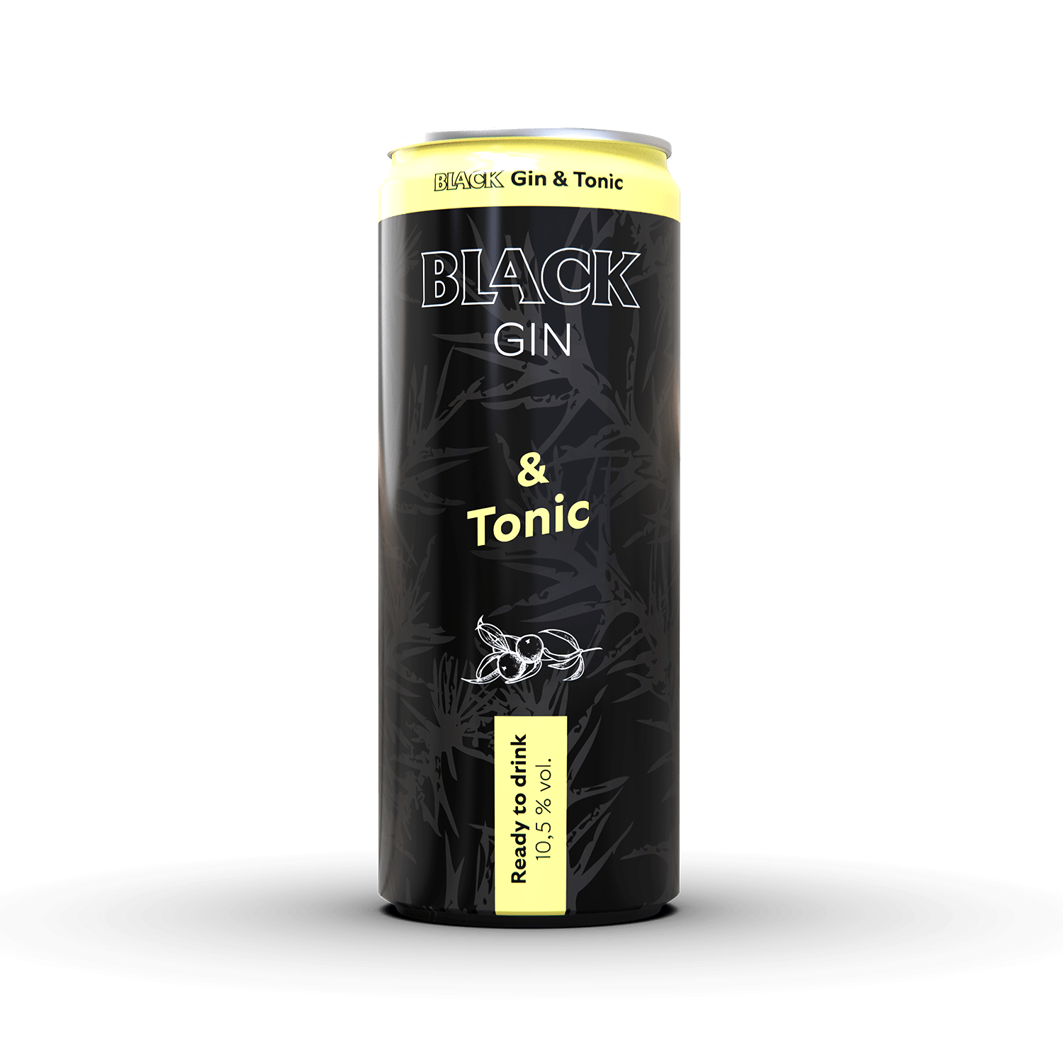 BLACK GIN & Tonic