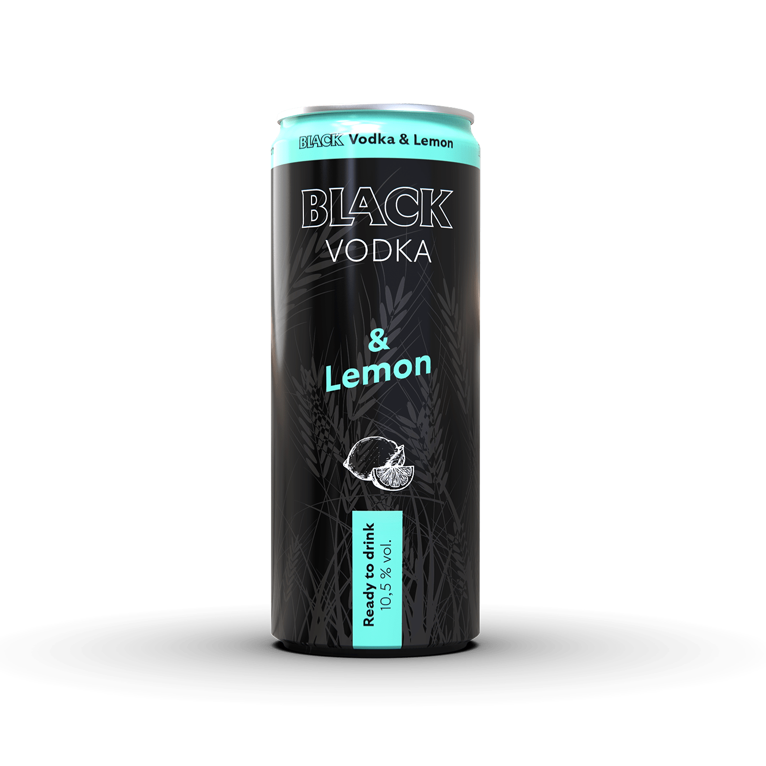 BLACK VODKA & Lemon
